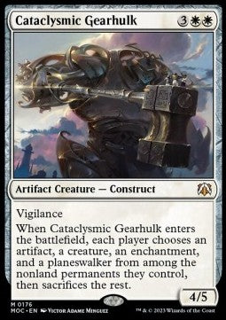 Cataclysmic Gearhulk⁣ - Commander: March of the Machine⁣ (Mythic)⁣ [176]