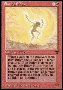 Blazing Effigy⁣ - Legends⁣ (Common)