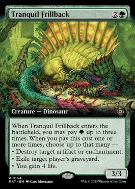 Tranquil Frillback (V.3) - March of the Machine: The Aftermath: Extras (Rare) [XMAT-164]