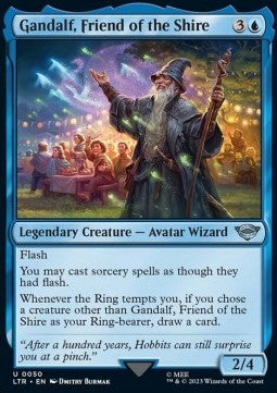 Gandalf, Friend of the Shire - The Lord of the Rings: Tales of Middle-earth (Uncommon) [LTR-50]