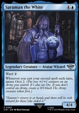 Saruman the White⁣ - The Lord of the Rings: Tales of Middle-earth⁣ (Uncommon)⁣ [67]