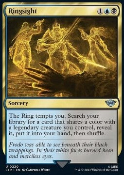 Ringsight - The Lord of the Rings: Tales of Middle-earth (Uncommon) [LTR-220]