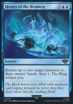 Horses of the Bruinen - The Lord of the Rings: Tales of Middle-earth (Uncommon) [LTR-55]