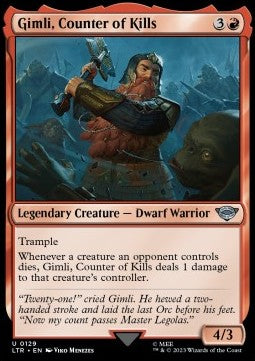 Gimli, Counter of Kills - The Lord of the Rings: Tales of Middle-earth (Uncommon) [LTR-129]