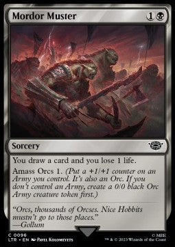 Mordor Muster - The Lord of the Rings: Tales of Middle-earth (Common) [LTR-96]