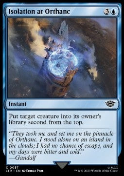 Isolation at Orthanc - The Lord of the Rings: Tales of Middle-earth (Common) [LTR-57]