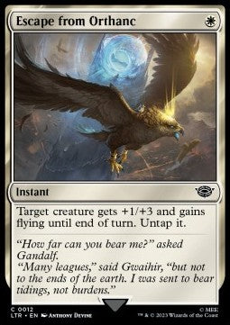 Escape from Orthanc - The Lord of the Rings: Tales of Middle-earth (Common) [LTR-12]