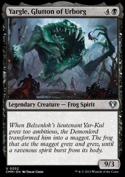 Yargle, Glutton of Urborg⁣ - Commander Masters⁣ (Uncommon)⁣ [202]