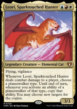Leori, Sparktouched Hunter (V.1)⁣ - Commander Masters: Extras⁣ (Mythic)⁣ [709]