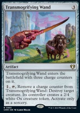 Transmogrifying Wand⁣ - Commander Masters: Extras⁣ (Rare)⁣ [981]