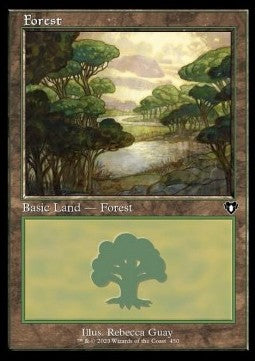 Forest (V.2)⁣ - Commander Masters: Extras⁣ (Land)⁣ [450]