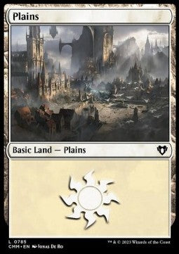 Plains (V.6)⁣ - Commander Masters: Extras⁣ (Land)⁣ [785]