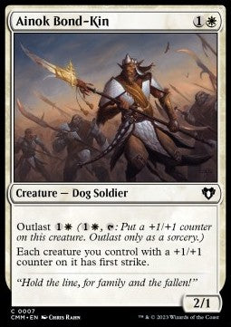 Ainok Bond-Kin⁣ - Commander Masters⁣ (Common)⁣ [7]