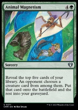 Animal Magnetism⁣ - Commander Masters⁣ (Uncommon)⁣ [271]