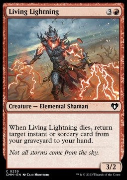 Living Lightning⁣ - Commander Masters⁣ (Common)⁣ [239]