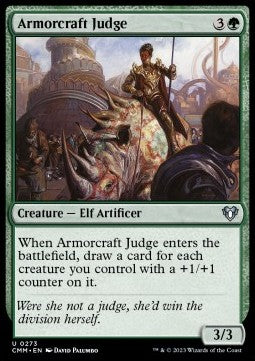 Armorcraft Judge⁣ - Commander Masters⁣ (Uncommon)⁣ [273]