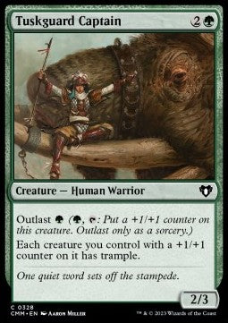 Tuskguard Captain⁣ - Commander Masters⁣ (Common)⁣ [328]