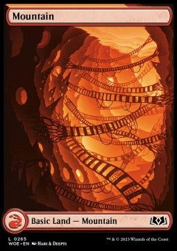 Mountain⁣ - Wilds of Eldraine⁣ (Land)⁣ [265]