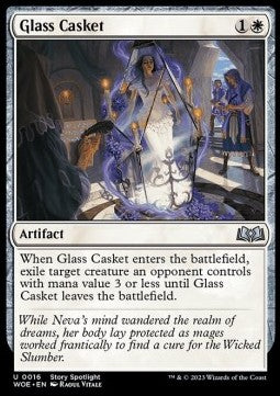 Glass Casket⁣ - Wilds of Eldraine⁣ (Uncommon)⁣ [16]