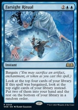 Farsight Ritual⁣ - Wilds of Eldraine⁣ (Rare)⁣ [49]