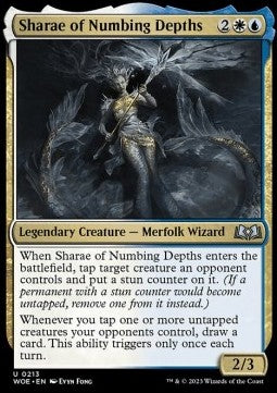 Sharae of Numbing Depths - Wilds of Eldraine (Uncommon) [WOE-213]