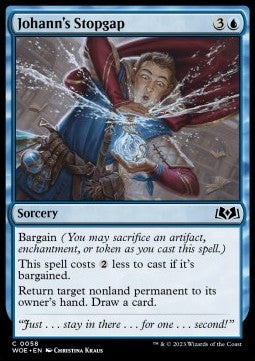 Johann's Stopgap⁣ - Wilds of Eldraine⁣ (Common)⁣ [58]