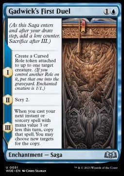 Gadwick's First Duel - Wilds of Eldraine (Uncommon) [WOE-51]