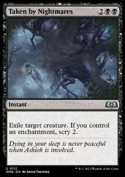 Taken by Nightmares - Wilds of Eldraine (Uncommon) [WOE-112]