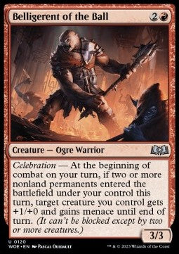 Belligerent of the Ball⁣ - Wilds of Eldraine⁣ (Uncommon)⁣ [120]