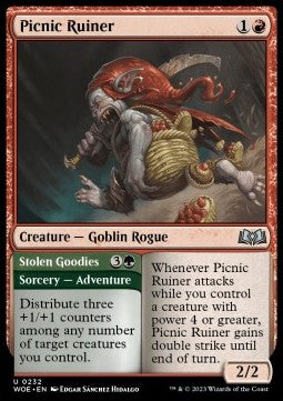 Picnic Ruiner // Stolen Goodies⁣ - Wilds of Eldraine⁣ (Uncommon)⁣ [232]