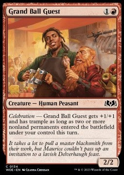 Grand Ball Guest⁣ - Wilds of Eldraine⁣ (Common)⁣ [134]