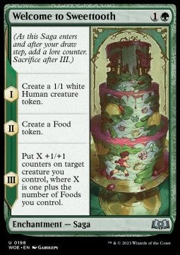 Welcome to Sweettooth⁣ - Wilds of Eldraine⁣ (Uncommon)⁣ [198]