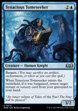 Tenacious Tomeseeker - Wilds of Eldraine (Uncommon) [WOE-74]