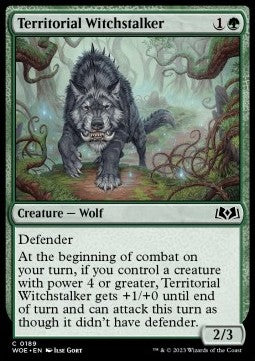 Territorial Witchstalker⁣ - Wilds of Eldraine⁣ (Common)⁣ [189]