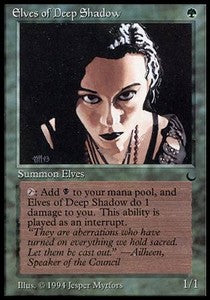 Elves of Deep Shadow⁣ - The Dark⁣ (Uncommon)