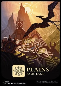 Plains (V.1)⁣ - The Lost Caverns of Ixalan⁣ (Land)⁣ [287]
