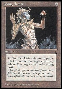 Living Armor⁣ - The Dark⁣ (Uncommon)