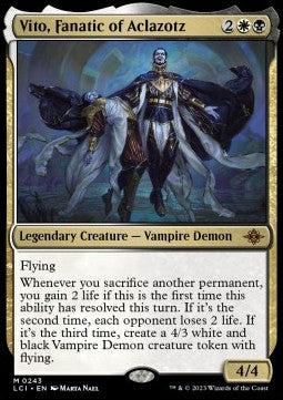 Vito, Fanatic of Aclazotz⁣ - The Lost Caverns of Ixalan⁣ (Mythic)⁣ [243]