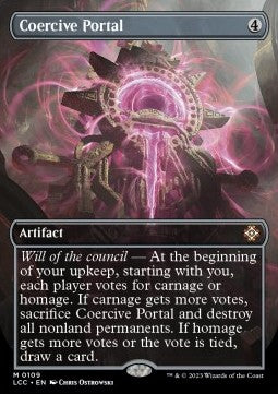 Coercive Portal⁣ - Commander: The Lost Caverns of Ixalan: Extras⁣ (Mythic)⁣ [109]
