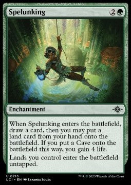 Spelunking⁣ - The Lost Caverns of Ixalan⁣ (Uncommon)⁣ [213]