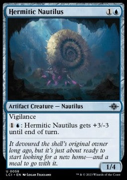 Hermitic Nautilus⁣ - The Lost Caverns of Ixalan⁣ (Uncommon)⁣ [58]