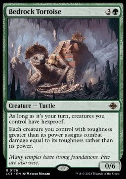 Bedrock Tortoise⁣ - The Lost Caverns of Ixalan⁣ (Rare)⁣ [176]