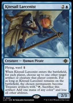 Kitesail Larcenist⁣ - The Lost Caverns of Ixalan⁣ (Rare)⁣ [61]