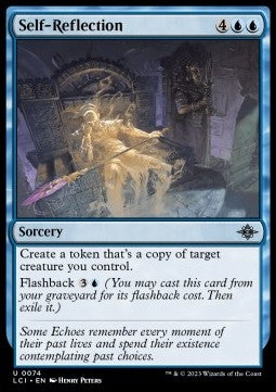 Self-Reflection⁣ - The Lost Caverns of Ixalan⁣ (Uncommon)⁣ [74]