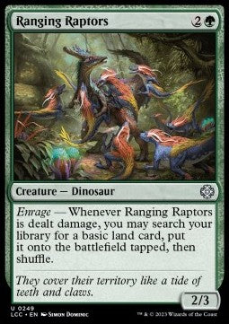 Ranging Raptors⁣ - Commander: The Lost Caverns of Ixalan⁣ (Uncommon)⁣ [249]
