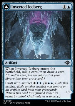 Inverted Iceberg // Iceberg Titan⁣ - The Lost Caverns of Ixalan⁣ (Common)⁣ [60]