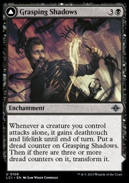 Grasping Shadows // Shadows' Lair⁣ - The Lost Caverns of Ixalan⁣ (Uncommon)⁣ [108]