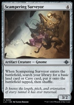 Scampering Surveyor⁣ - The Lost Caverns of Ixalan⁣ (Uncommon)⁣ [260]