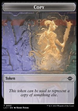 Copy Token - The Lost Caverns of Ixalan: Tokens (Token) [TLCI-T01]
