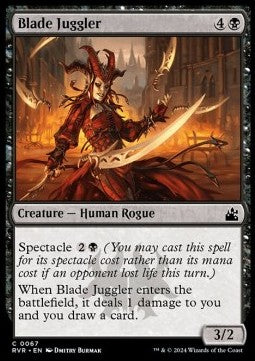 Blade Juggler⁣ - Ravnica Remastered⁣ (Common)⁣ [67]